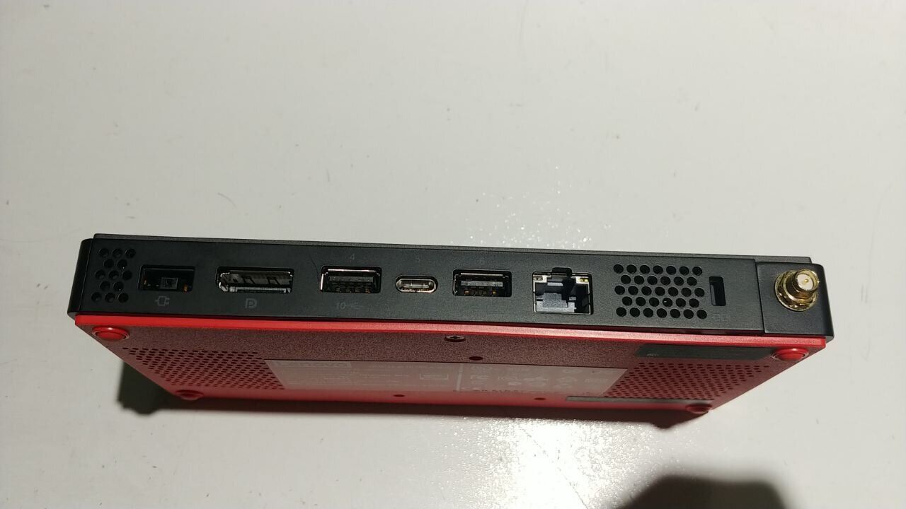 Неттоп Lenovo ThinkCentre M75n USFF / AMD Ryzen 5 3500U (4 (8) ядра по 2.1 - 3.7 GHz) / 8 GB DDR4 / 256 GB SSD / AMD Radeon Vega 8 Graphics / DisplayPort / Wi-Fi + Блок живлення - Зображення 9