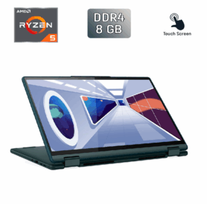 Ноутбук-трансформер Б-клас Lenovo Yoga 6 13ABR8 / 13.3" (1920x1200) IPS Touch / AMD Ryzen 5 7530U (6 (12) ядер по 2.0 - 4.5 GHz) / 8 GB DDR4 / 256 GB SSD M.2 / AMD Radeon RX Vega 7 / WebCam