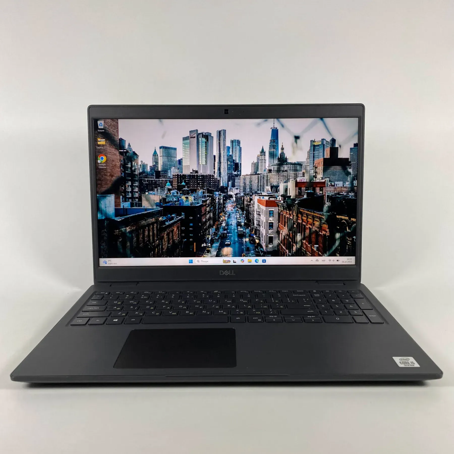 Ноутбук Б-клас Dell Latitude 3510 / 15.6" (1920x1080) IPS / Intel Core i5-10210U (4 (8) ядра по 1.6 - 4.2 GHz) / 16 GB DDR4 / 256 GB SSD / Intel UHD Graphics / WebCam / HDMI - Зображення 2