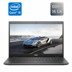 Ноутбук Б-клас Dell Latitude 3510 / 15.6" (1920x1080) IPS / Intel Core i5-10210U (4 (8) ядра по 1.6 - 4.2 GHz) / 16 GB DDR4 / 256 GB SSD / Intel UHD Graphics / WebCam / HDMI