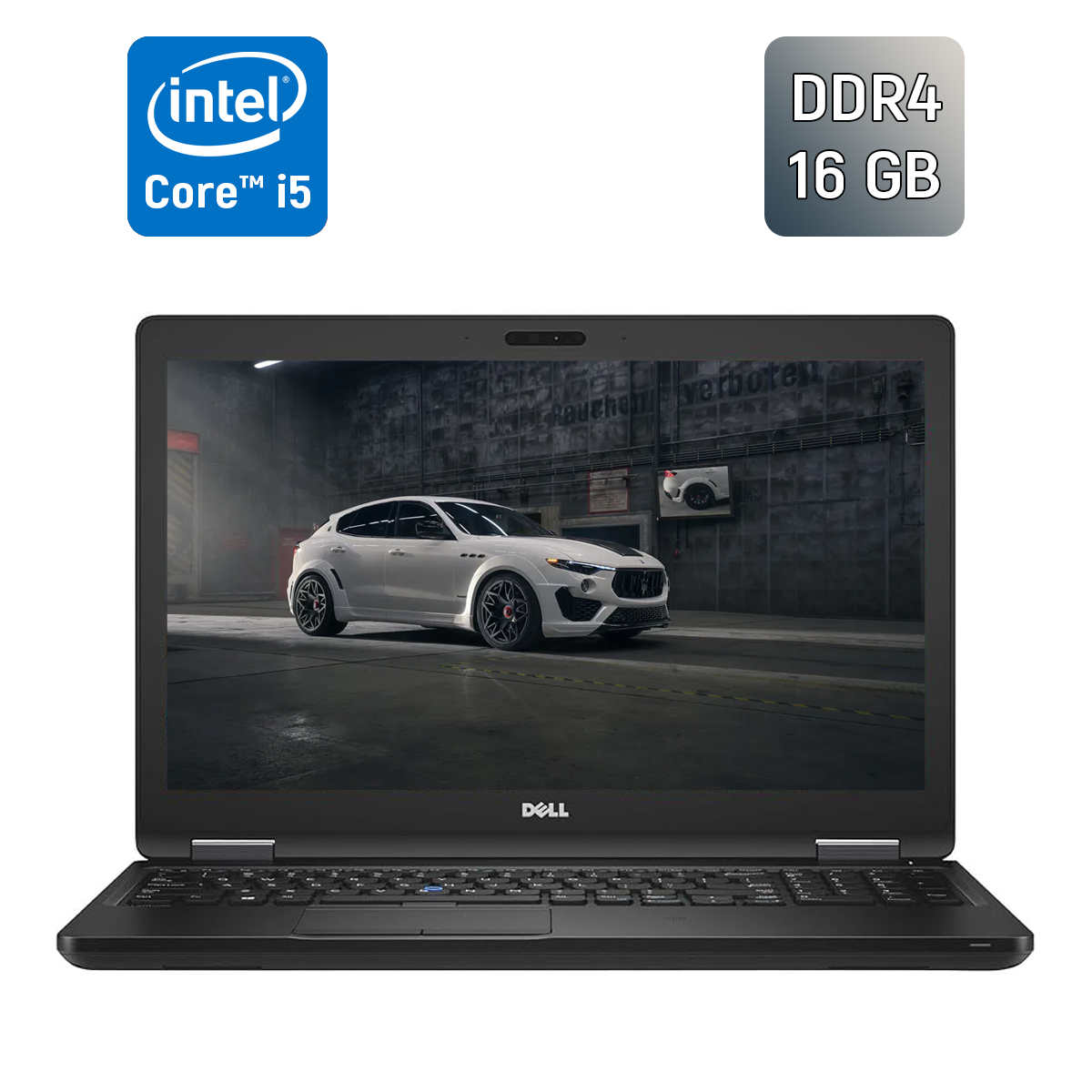 Ноутбук Dell Latitude 5580 / 15.6" (1920x1080) IPS / Intel Core i5-7300U (2 (4) ядра по 2.6 - 3.5 GHz) / 16 GB DDR4 / 240 GB SSD / Intel HD Graphics 620 / WebCam / Windows 10
