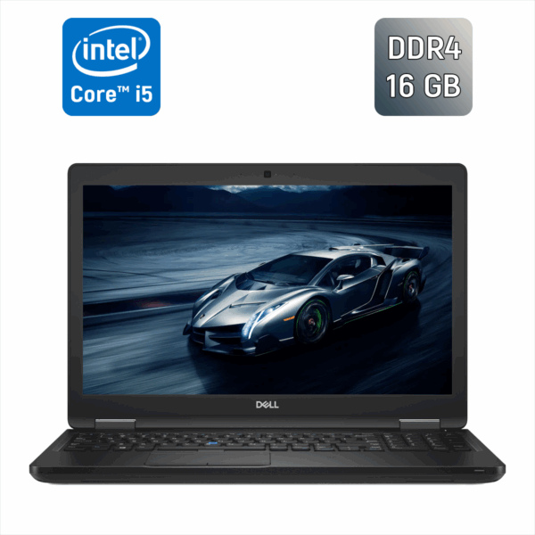 Ноутбук Dell Latitude 5590 / 15.6" (1366x768) TN / Intel Core i5-7300U (2 (4) ядра по 2.6 - 3.5 GHz) / 16 GB DDR4 / 256 GB SSD / Intel UHD Graphics 620 / WebCam / HDMI