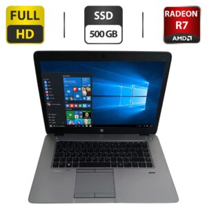 Ноутбук Б-клас HP EliteBook 850 G2 / 15.6" (1920x1080) TN / Intel Core i7-5500U (2 (4) ядра по 2.4 - 3.0 GHz) / 16 GB DDR3 / 500 GB SSD M.2 / AMD Radeon R7 M260X, 1 GB GDDR5, 128-bit / WebCam