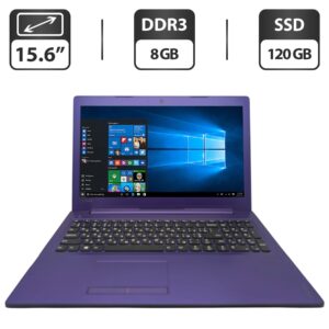 Ноутбук Lenovo IdeaPad 310-15IAP / 15.6" (1366x768) TN / Intel Celeron N3350 (2 ядра по 1.1 - 2.4 GHz) / 8 GB DDR3 / 120 GB SSD / Intel HD Graphics 500 / WebCam