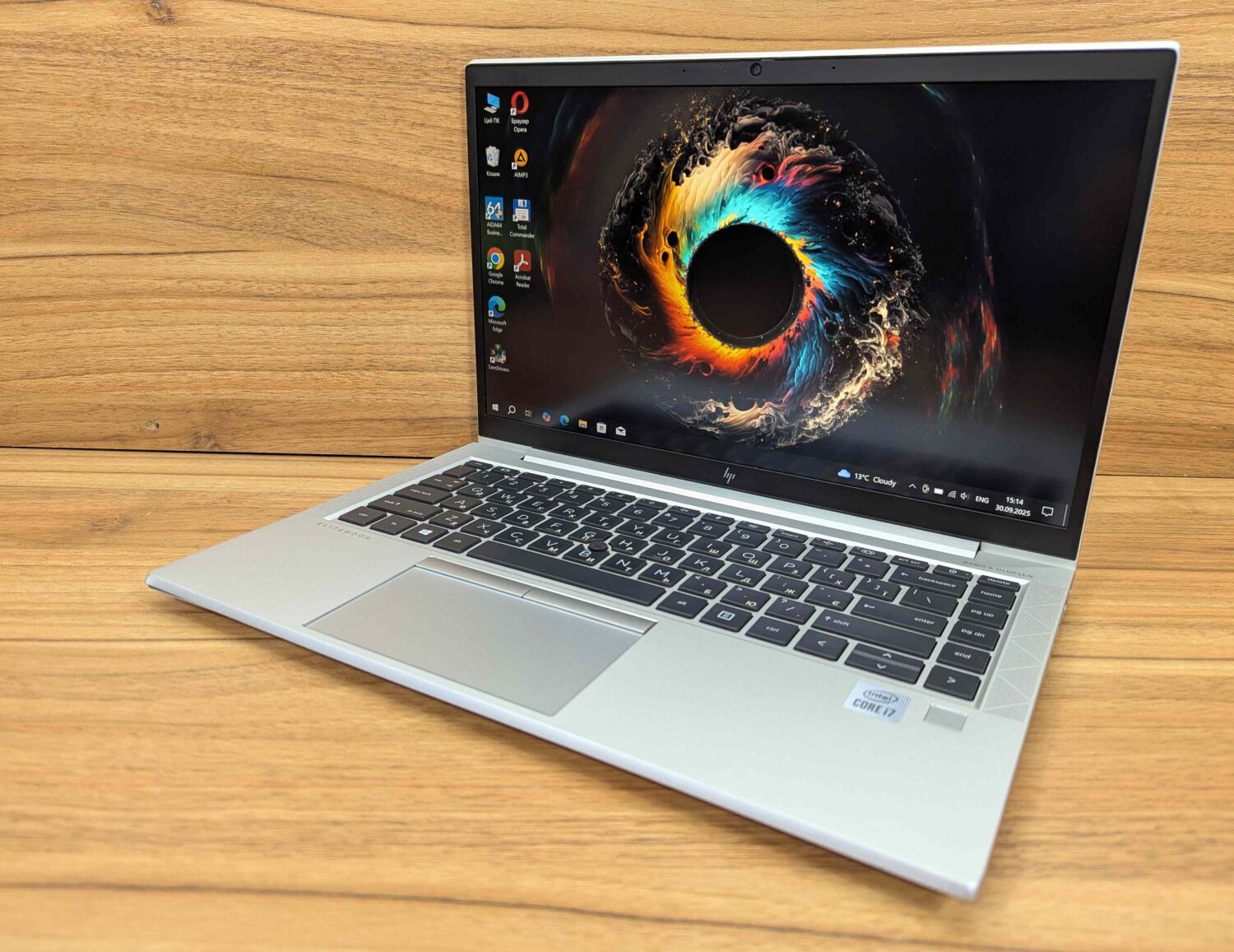 Ультрабук Б-клас HP EliteBook 840 G7 / 14" (1920x1080) IPS / Intel Core i7-10610U (4 (8) ядра по 1.8 - 4.9 GHz) / 16 GB DDR4 / 512 GB SSD / Intel UHD Graphics / Fingerprint / HDMI / Windows 10 - Зображення 6