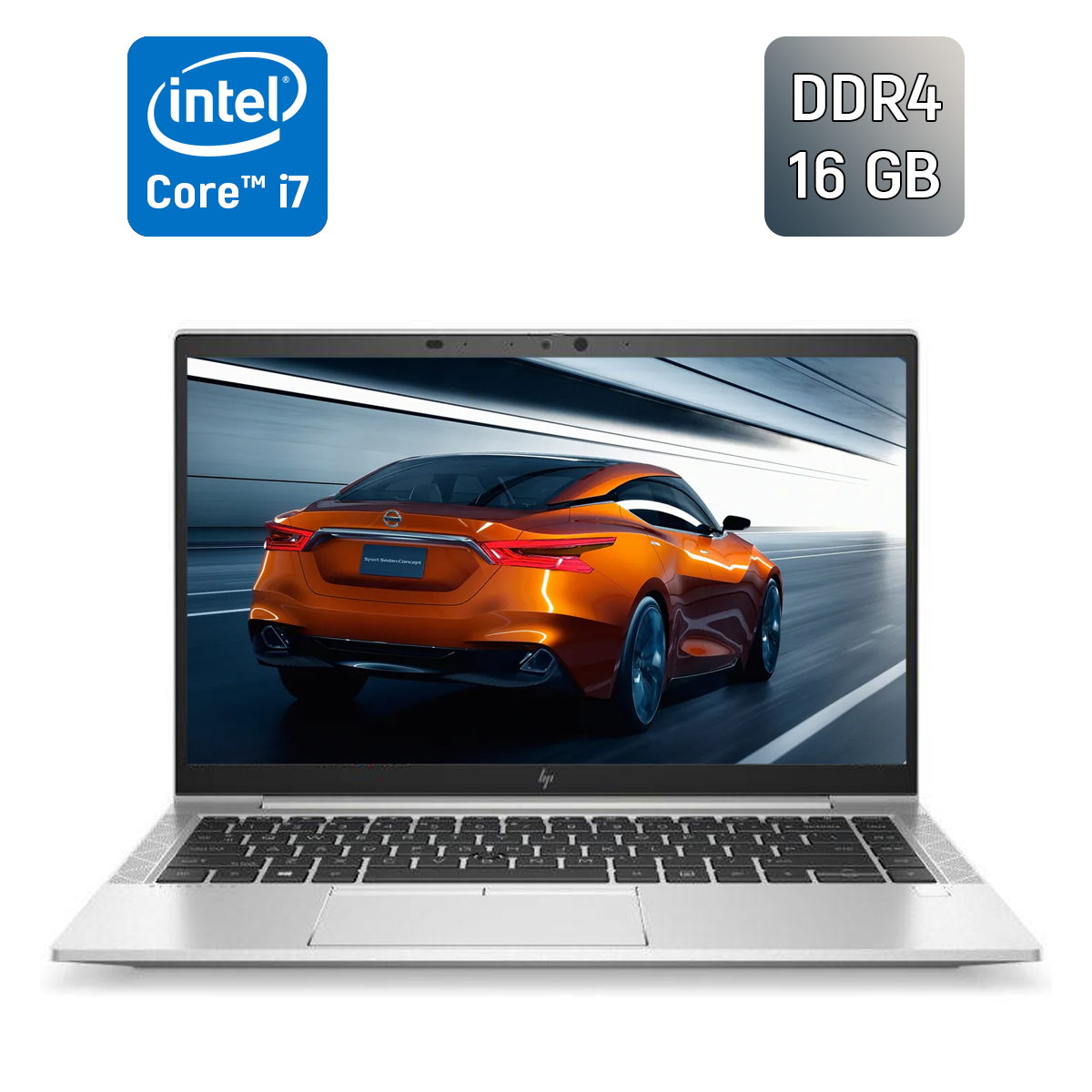 Ультрабук Б-клас HP EliteBook 840 G7 / 14" (1920x1080) IPS / Intel Core i7-10610U (4 (8) ядра по 1.8 - 4.9 GHz) / 16 GB DDR4 / 512 GB SSD / Intel UHD Graphics / HDMI / Fingerprint / Windows 10