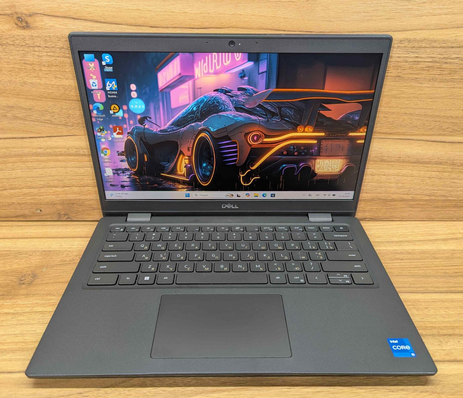 Ультрабук Dell Latitude 3420 / 14" (1920x1080) IPS / Intel Core i5-1135G7 (4 (8) ядра по 2.4 - 4.2 GHz) / 16 GB DDR4 / 480 GB SSD / Intel Iris Xe Graphics / WebCam / Windows 11 - Зображення 2