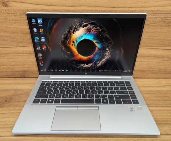 Ультрабук HP EliteBook 840 G7 / 14" (1920x1080) IPS / Intel Core i7-10610U (4 (8) ядра по 1.8 - 4.9 GHz) / 16 GB DDR4 / 512 GB SSD / Intel UHD Graphics / HDMI / Fingerprint / Windows 10 - Зображення 2