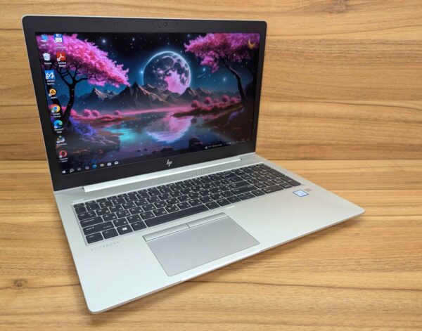 Ультрабук HP EliteBook 850 G6 / 15.6" (1920x1080) IPS / Intel Core i5-8365U (4 (8) ядра по 1.6 - 4.1 GHz) / 16 GB DDR4 / 512 GB SSD / Intel UHD Graphics / WebCam / HDMI / Windows 10 - Зображення 4