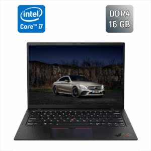 Ультрабук Lenovo ThinkPad X1 Carbon Gen9 / 14" (1920x1080) IPS / Intel Core i7-1165G7 (4 (8) ядра по 2.8 - 4.7 GHz) / 16 GB DDR4 / 480 GB SSD / Intel Iris Xe Graphics / WebCam / Windows 10