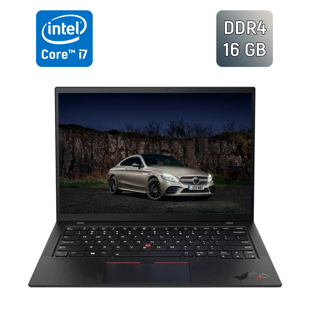 Ультрабук Lenovo ThinkPad X1 Carbon Gen9 / 14" (1920x1080) IPS / Intel Core i7-1165G7 (4 (8) ядра по 2.8 - 4.7 GHz) / 16 GB DDR4 / 480 GB SSD / Intel Iris Xe Graphics / WebCam / Windows 10