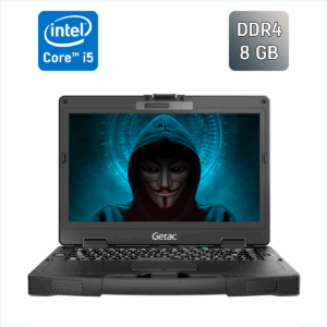 Захищений ноутбук Getac S410 / 14" (1366x768) TN / Intel Core i5-6200U (2 (4) ядра по 2.3 - 2.8 GHz) / 8 GB DDR4 / 480 GB SSD / Intel HD Graphics 520 / HDMI / Windows 10