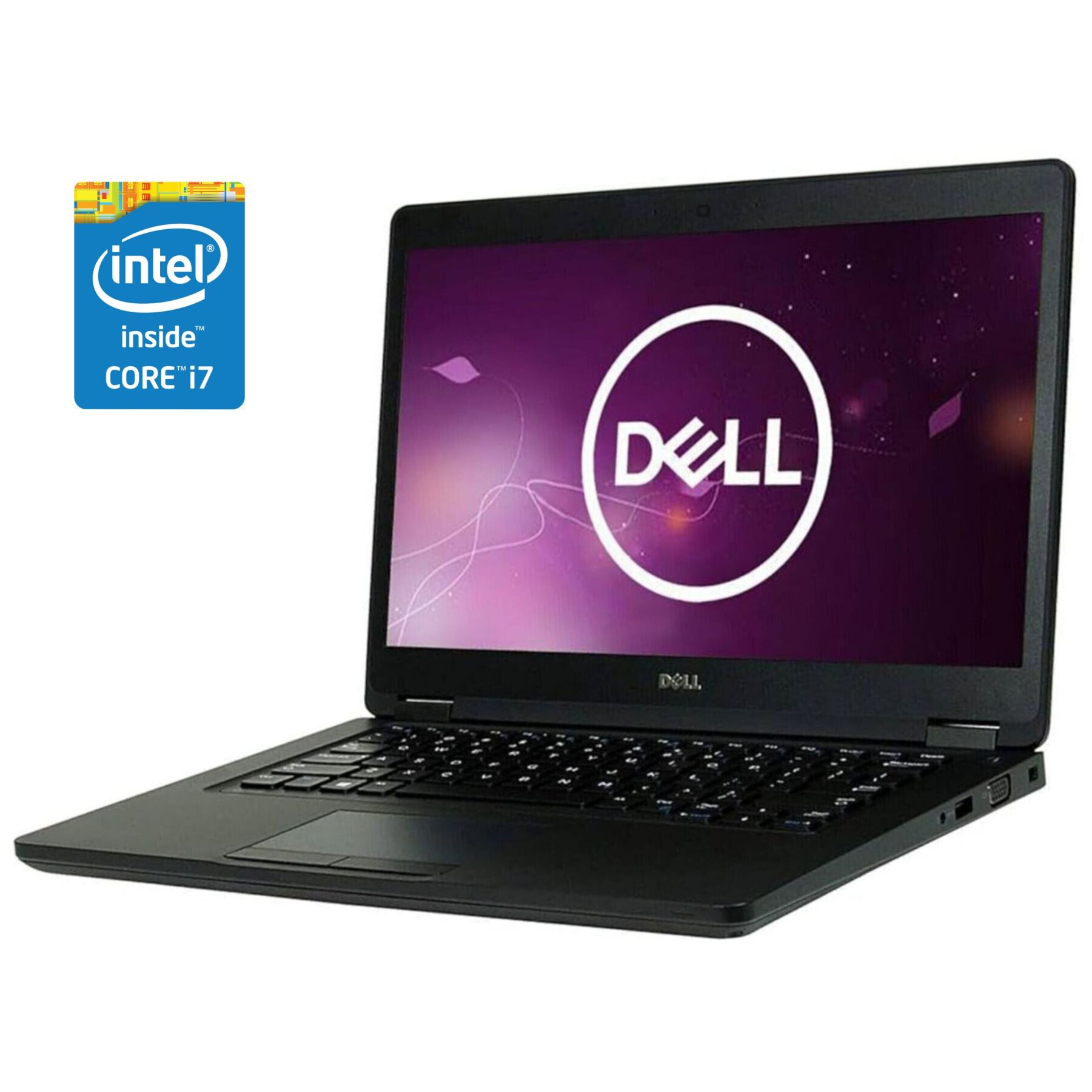 Ультрабук Б-клас Dell Latitude 5480 / 14" (1920x1080) IPS / Intel Core i7-7600U (2 (4) ядра по 2.8 - 3.9 GHz) / 8 GB DDR4 / 128 GB SSD M.2 / Intel HD Graphics 620 / WebCam