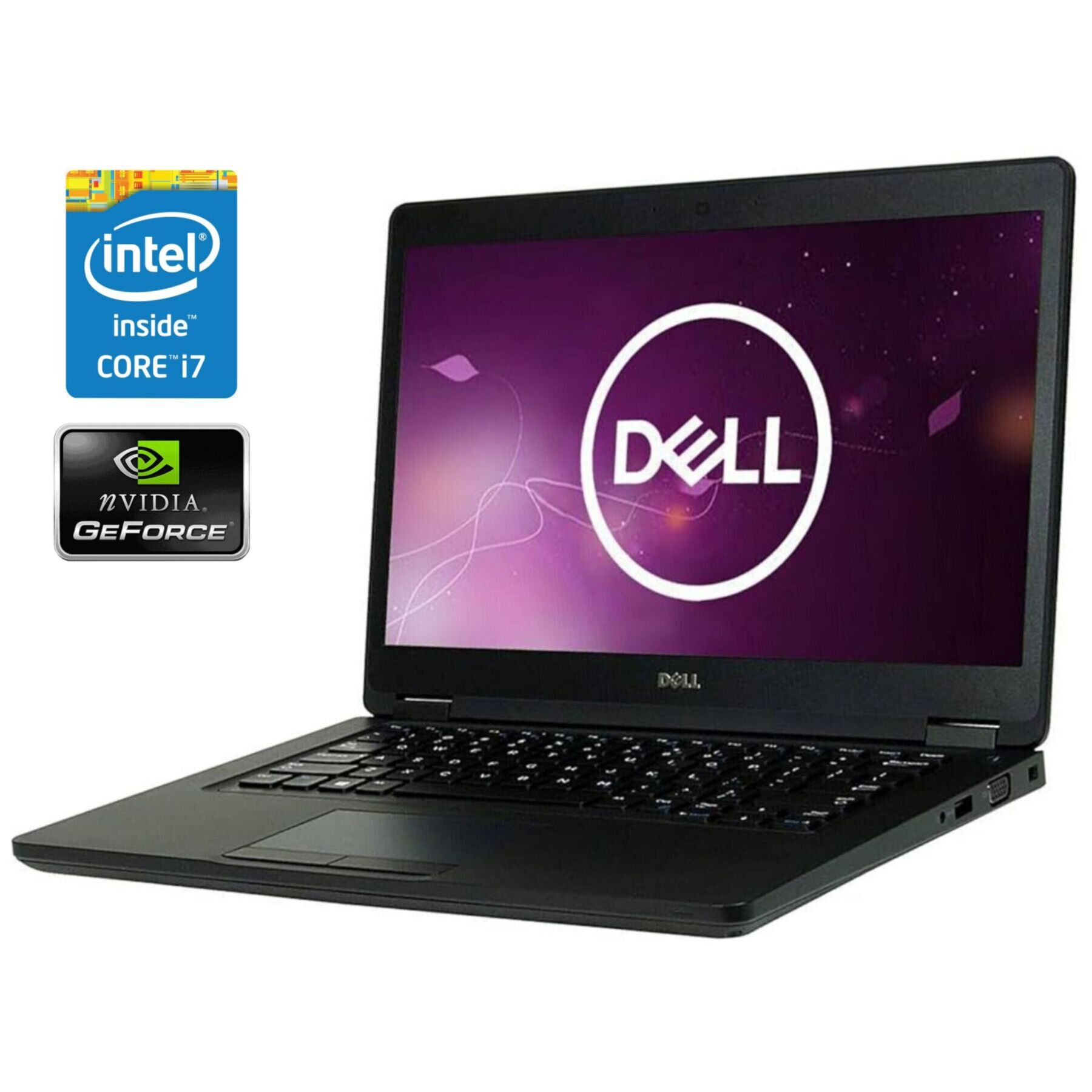 Ультрабук Б-клас Dell Latitude 5480 / 14" (1920x1080) IPS / Intel Core i7-7820HQ (4 (8) ядра по 2.9 - 3.9 GHz) / 8 GB DDR4 / 128 GB SSD M.2 / nVidia GeForce 930MX, 2 GB DDR3, 64-bit / WebCam