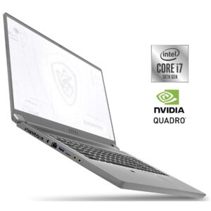 Мобільна робоча станція Б-клас MSI WS75 10TK / 17.3" (1920x1080) IPS / Intel Core i7-10875H (8 (16) ядер по 2.3 - 5.1 GHz) / 32 GB DDR4 / 1000 GB SSD NVMe / nVidia Quadro RTX 3000, 6 GB GDDR6, 192-bit / WebCam