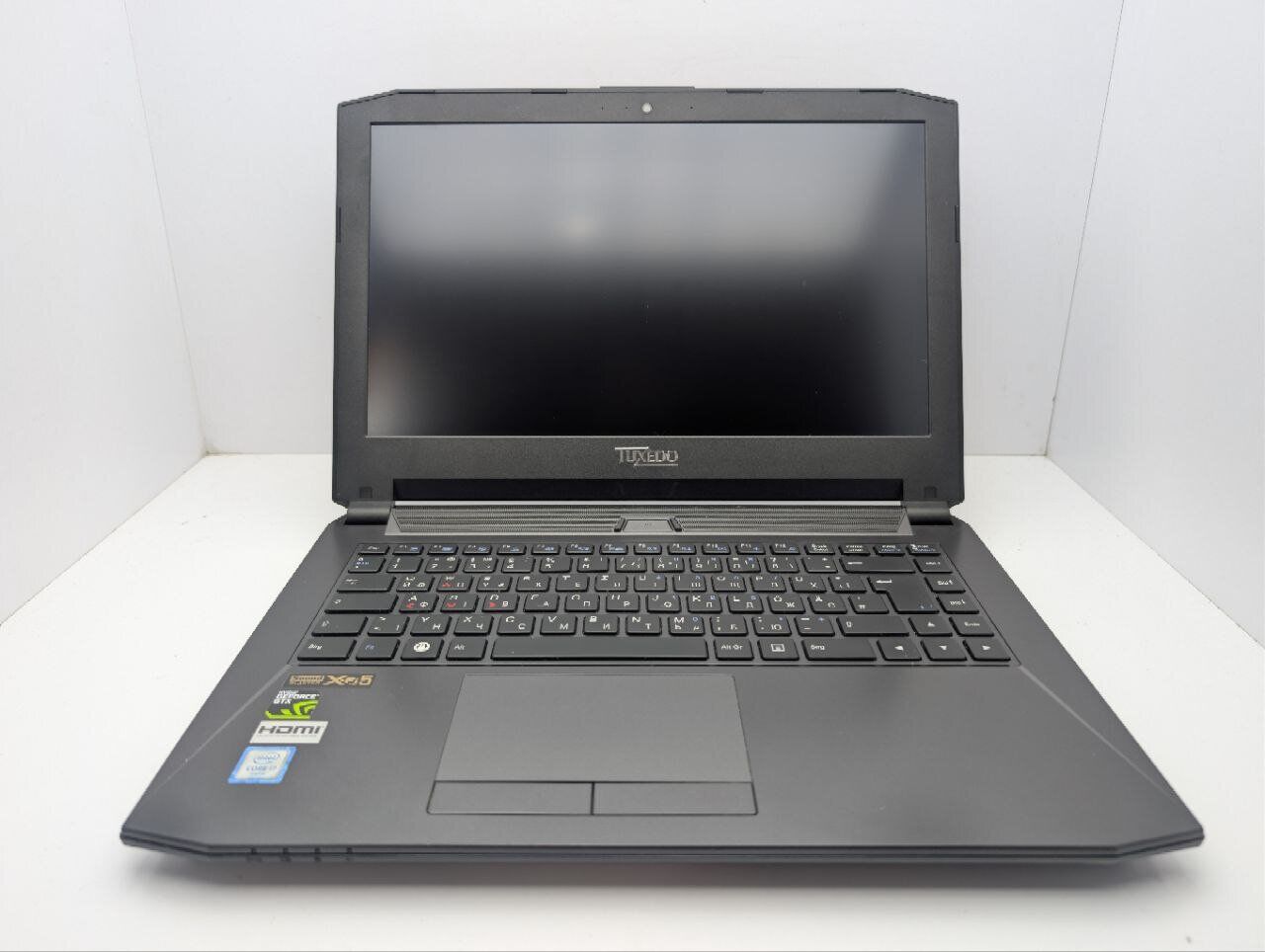 Ноутбук Tuxedo Clevo P641RF / 14" (1920x1080) IPS / Intel Core i7-6700HQ (4 (8) ядра по 2.6 - 3.5 GHz) / 8 GB DDR4 / 256 GB SSD / nVidia GeForce GTX 965M, 2 GB GDDR5, 128-bit / WebCam - Зображення 3