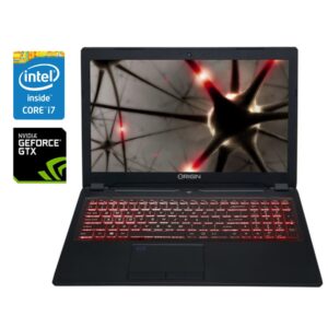 Ігровий ноутбук Origin Evo-15S P950HR-U / 15.6" (3840x2160) IPS / Intel Core i7-7700HQ (4 (8) ядра по 2.8 - 3.8 GHz) / 16 GB DDR4 / 500 GB SSD / nVidia GeForce GTX 1070 Max-Q, 8 GB GDDR5, 256-bit / WebCam