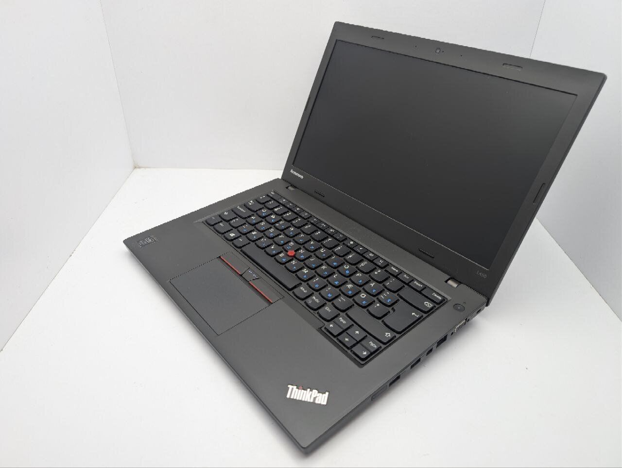 Ноутбук Lenovo ThinkPad L450 / 14" (1600x900) TN / Intel Core i5-4300U (2 (4) ядра по 1.9 - 2.9 GHz) / 8 GB DDR3 / 128 GB SSD / Intel HD Graphics 4400 / WebCam - Зображення 7