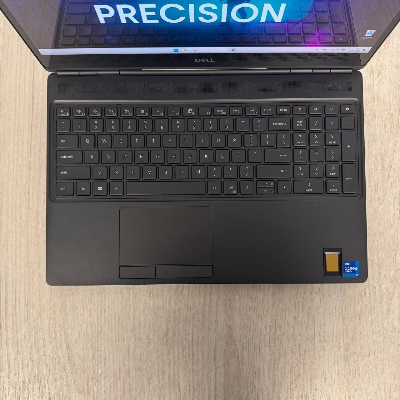 Ігровий ноутбук Б-клас Dell Precision 7560 / 15.6" (1920x1080) IPS Touch / Intel Core i7-11850H (8 (16) ядер по 2.1 - 4.8 GHz) / 32 GB DDR4 / 512 GB SSD NVMe / nVidia GeForce RTX 3080, 16 GB GDDR6, 256-bit / WebCam - Зображення 7