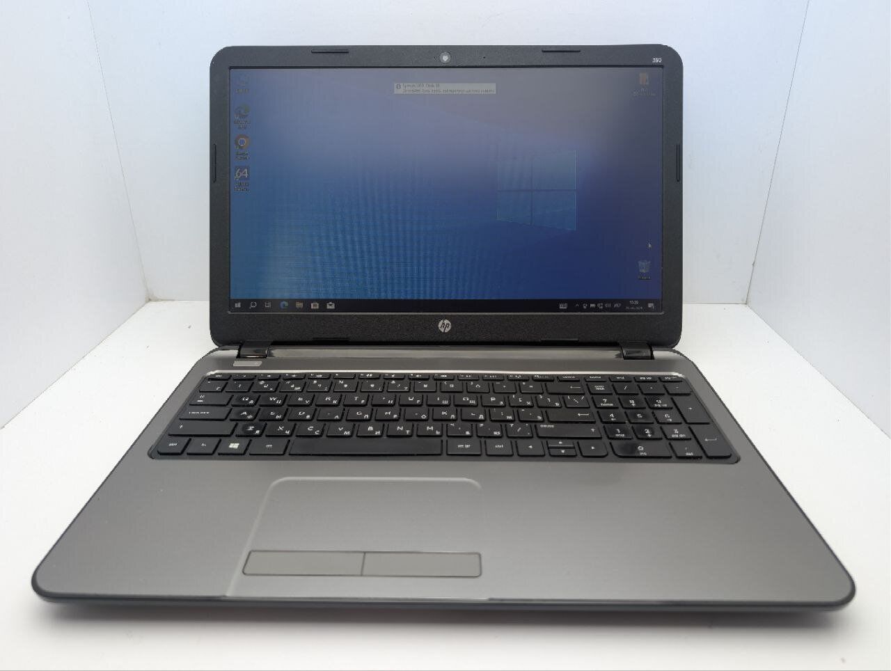 Ноутбук HP 250 G3 / 15.6" (1366x768) TN / Intel Celeron N2840 (2 ядра по 2.16 - 2.58 GHz) / 8 GB DDR3 / 120 GB SSD / Intel HD Graphics / WebCam / DVD-ROM - Зображення 2
