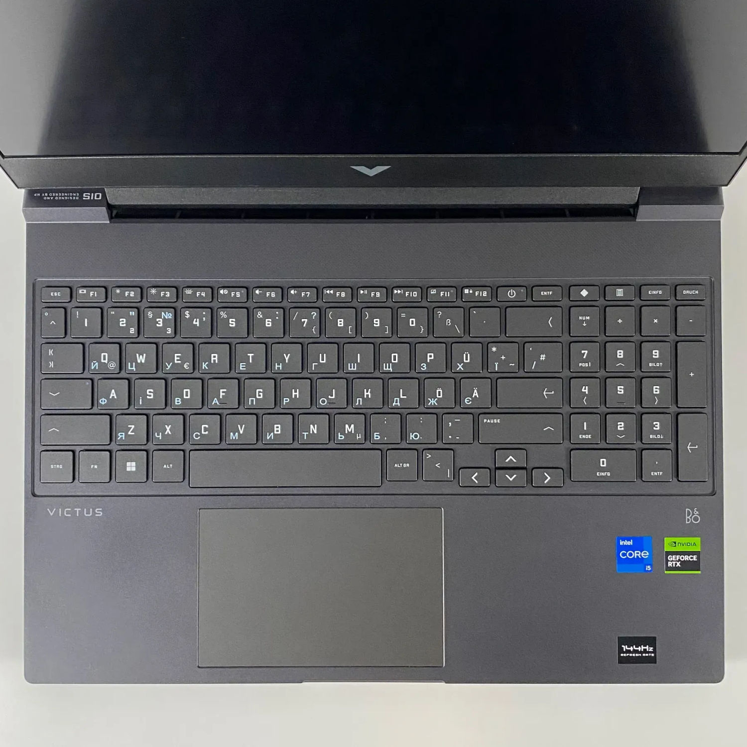 Ігровий ноутбук HP Victus 15-fa1058ng / 15.6" (1920x1080) IPS / Intel Core i5-12500H (12 (16) ядер по 3.3 - 4.5 GHz) / 16 GB DDR4 / 512 GB SSD / nVidia GeForce RTX 4060, 8 GB GDDR6, 192-bit / WebCam / HDMI - Зображення 3