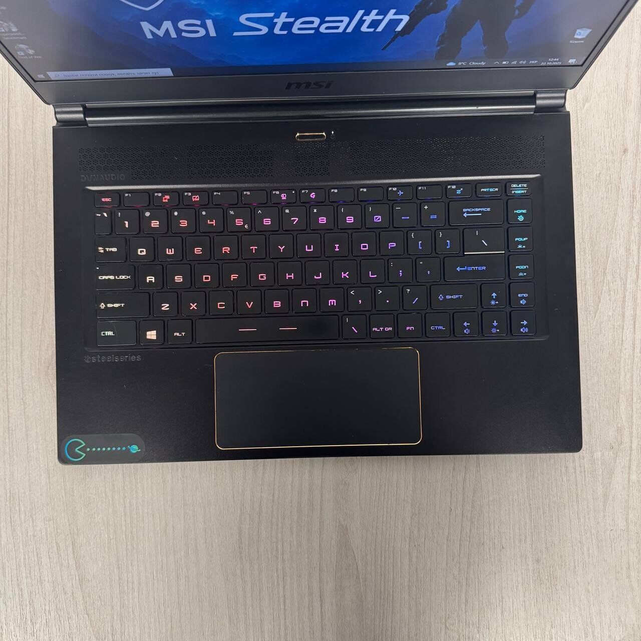 Ігровий ноутбук Б-клас MSI GS65 Stealth 9SD / 15.6" (1920x1080) IPS / Intel Core i7-9750H (6 (12) ядра по 2.6 - 4.5 GHz) / 16 GB DDR4 / 512 GB SSD / nVidia GeForce GTX 1660 Ti, 6 GB GDDR6, 192-bit / WebCam - Зображення 7
