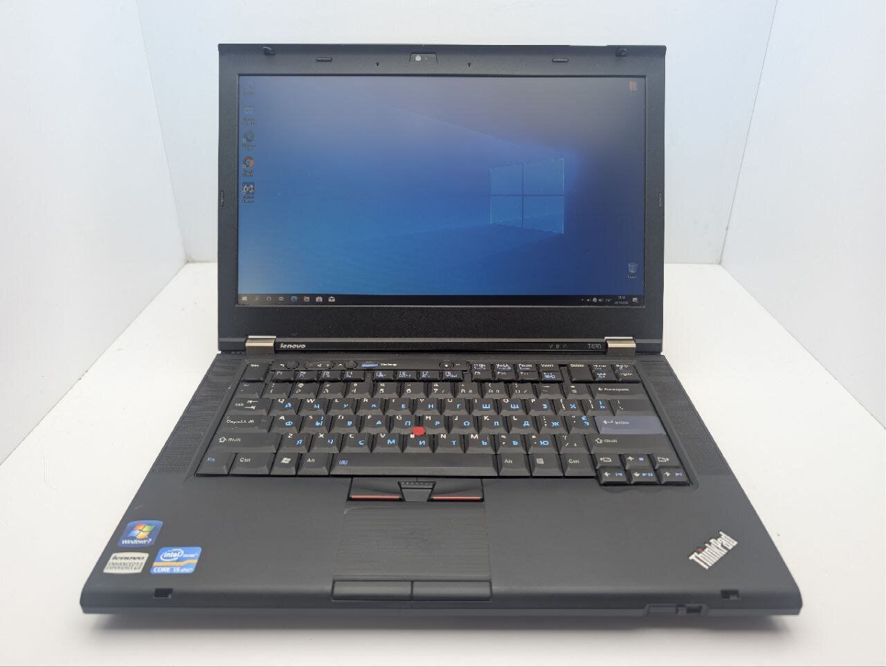 Ноутбук Lenovo ThinkPad T420 / 14" (1600x900) TN / Intel Core i5-2520M (2 (4) ядра по 2.5 - 3.2 GHz) / 8 GB DDR3 / 128 GB SSD / Intel HD Graphics 3000 / WebCam / DVD-ROM - Зображення 2