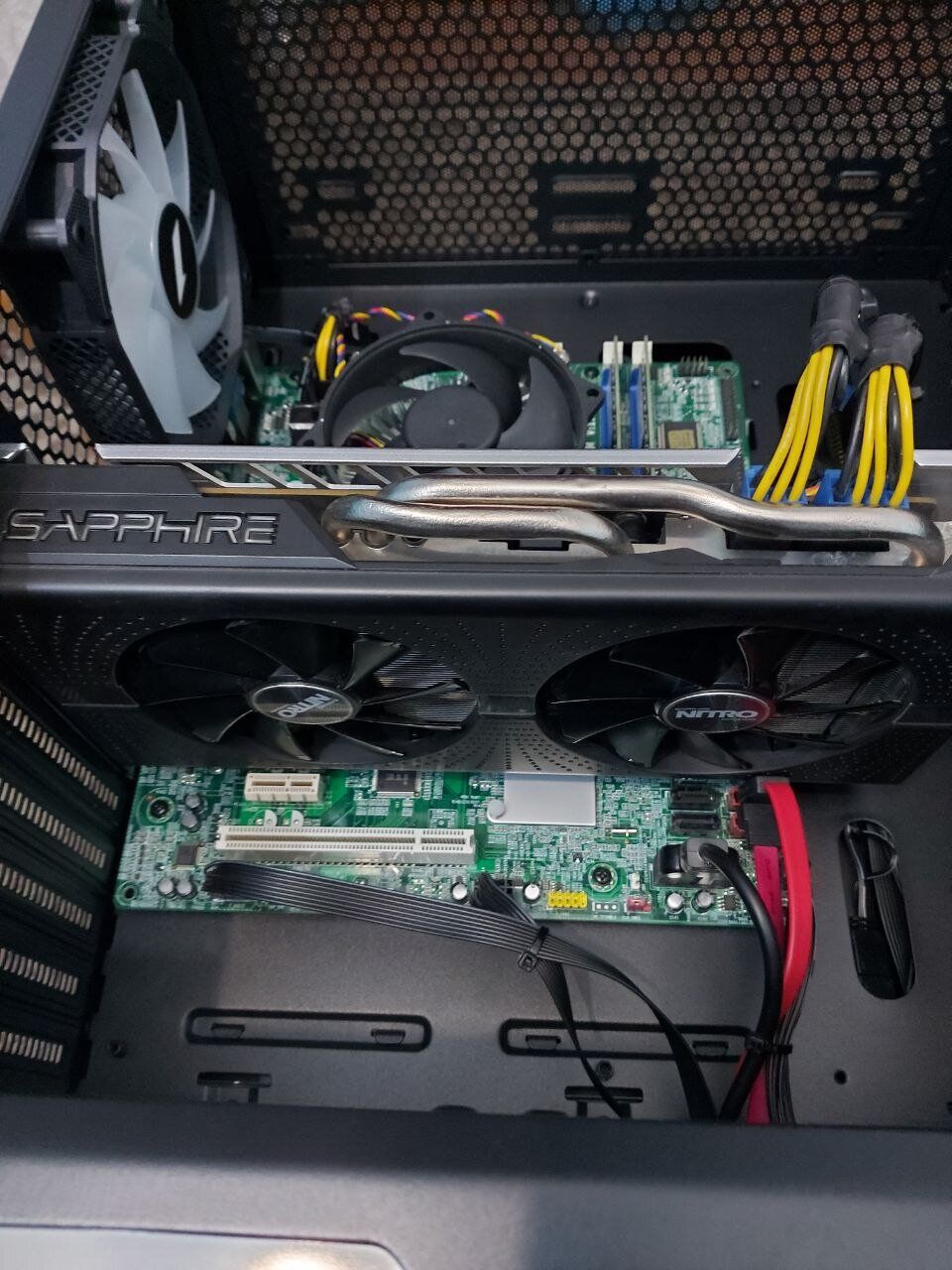 Комп'ютер 1stPlayer FireBase XF Tower / Intel Core i7-4790 (4 (8) ядра по 3.6 - 4.0 GHz) / 16 GB DDR3 / 512 GB SSD + 500 GB HDD / AMD Radeon RX 580, 8 GB GDDR5, 256-bit / 550W - Зображення 5