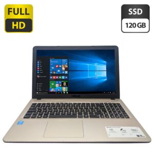 Ноутбук Asus R540L / 15.6" (1920x1080) TN / Intel Core i3-5005U (2 (4) ядра по 2.0 GHz) / 8 GB DDR3 / 120 GB SSD / Intel HD Graphics 5500 / WebCam / DVD-ROM