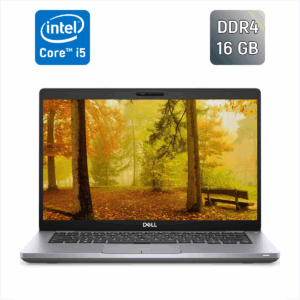 Ультрабук Б-клас Dell Latitude 5410 / 14" (1920x1080) IPS / Intel Core i5-10310U (4 (8) ядра по 1.7 - 4.4 GHz) / 16 GB DDR4 / 256 GB SSD / Intel UHD Graphics / WebCam / TouchID