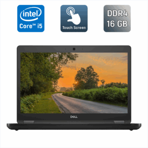 Ультрабук Б-клас Dell Latitude 5490 / 14" (1920x1080) IPS Touch / Intel Core i5-8250U (4 (8) ядра по 1.6 - 3.4 GHz) / 16 GB DDR4 / 192 GB SSD / Intel UHD Graphics 620 / WebCam / HDMI