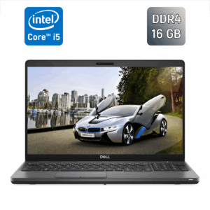Ультрабук Б-клас Dell Latitude 5500 / 15.6" (1366x768) TN / Intel Core i5-8365U (4 (8) ядра по 1.6 - 4.1 GHz) / 16 GB DDR4 / 256 GB SSD / Intel UHD Graphics / WebCam / HDMI