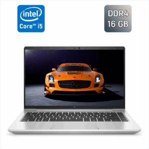 Ультрабук Б-клас HP EliteBook 640 G9 / 14" (1920x1080) IPS / Intel Core i5-1235U (10 (12) ядер по 3.3 - 4.4 GHz) / 16 GB DDR4 / 256 GB SSD / Intel Iris Xe Graphics / WebCam / TouchID