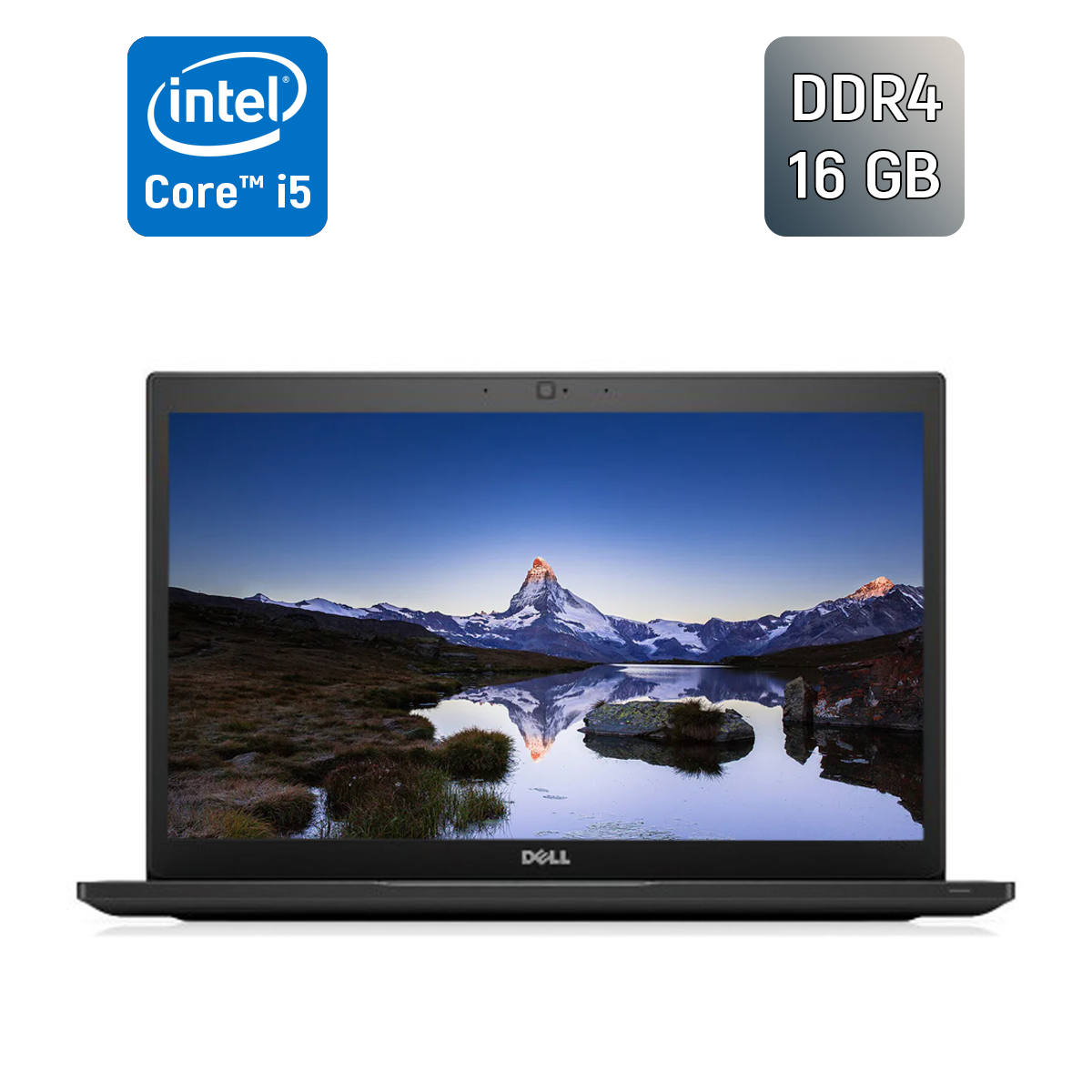 Ультрабук Dell Latitude 7480 / 14" (1366x768) TN / Intel Core i5-7300U (2 (4) ядра по 2.6 - 3.5 GHz) / 16 GB DDR4 / 256 GB SSD / Intel HD Graphics 620 / WebCam / Windows 10